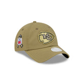 Kansas City Chiefs 2025 Salute to Service Women's Open Back Ponytail Hat