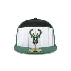 Milwaukee Bucks 2025 Tip-Off Split Panel 59FIFTY Fitted Hat