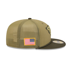 Jacksonville Jaguars 2025 Salute to Service 59FIFTY Fitted Hat