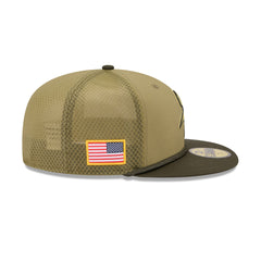 Minnesota Vikings 2025 Salute to Service 59FIFTY Fitted Hat