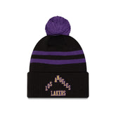 Los Angeles Lakers 2025 City Edition Pom Knit Hat