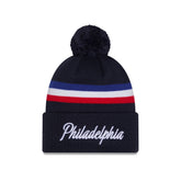Philadelphia 76ers 2025 City Edition Pom Knit Hat