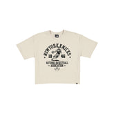 New York Knicks Throwback Prep Stone Women's Cropped T-Shirt
