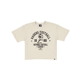 Las Vegas Raiders Throwback Prep Stone Women's Cropped T-Shirt