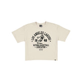 Los Angeles Lakers Throwback Prep Stone Women's Cropped T-Shirt