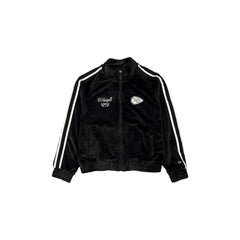 Kansas City Chiefs Throwback Prep Black Women's Track Jacket