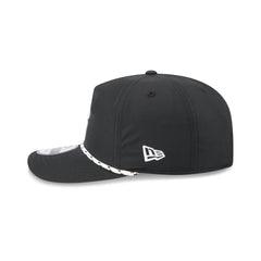 Philadelphia 76ers Black and White Rope 19TWENTY Snapback Hat