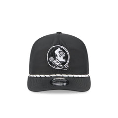 Florida State Seminoles Black and White Rope 19TWENTY Snapback Hat