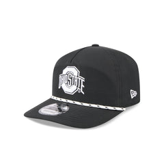 Ohio State Buckeyes Black and White Rope 19TWENTY Snapback Hat