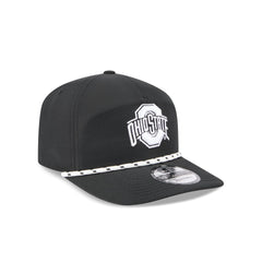 Ohio State Buckeyes Black and White Rope 19TWENTY Snapback Hat