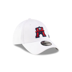 Houston Roughnecks White 39THIRTY Stretch Fit Hat