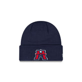 Houston Roughnecks Navy Cuff Knit Beanie
