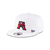 Houston Roughnecks White 9FIFTY Snapback Hat