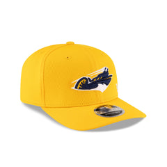 Memphis Showboats Yellow 9SEVENTY Stretch-Snap Hat