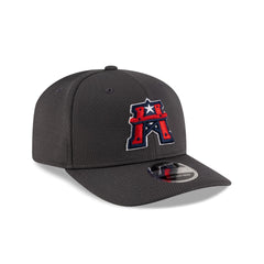 Houston Roughnecks Gray 9SEVENTY Stretch-Snap Hat
