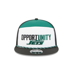New York Jets 2025 Inspire Change Split Panel 9FIFTY Snapback Hat