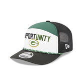 Green Bay Packers 2025 Inspire Change Split Panel 9SEVENTY Trucker Hat