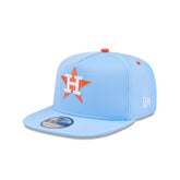 Houston Astros Pinstripe Ripstop 9FIFTY A-Frame Snapback Hat