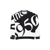New Era Branded 59FIFTY Splitter Black Crewneck