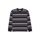 New Era Branded Yarn Dyed Black Crewneck