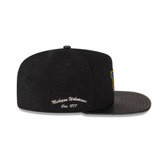 Michigan Wolverines Wool Letterman 9FIFTY A-Frame Snapback Hat