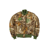 New Era Branded x Realtree® Alpha Industries New Olive Bomber Jacket