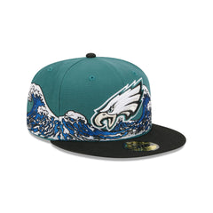 Philadelphia Eagles Tidal Flow 59FIFTY Fitted Hat