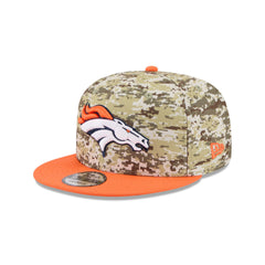 Denver Broncos 2025 Salute to Service Fan Gear 9FIFTY Snapback Hat