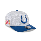 Indianapolis Colts 2025 Salute to Service Fan Gear 9SEVENTY Stretch-Snap Hat