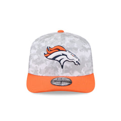 Denver Broncos 2025 Salute to Service Fan Gear 9SEVENTY Stretch-Snap Hat
