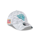 Jacksonville Jaguars 2025 Salute to Service Fan Gear 39THIRTY Stretch Fit Hat
