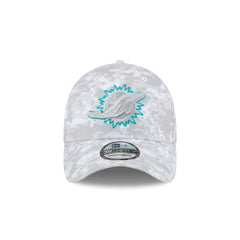 Miami Dolphins 2025 Salute to Service Fan Gear 39THIRTY Stretch Fit Hat