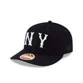 New York Highlanders Black Melton Wool Heritage Series Retro Crown 9FIFTY Strapback Hat