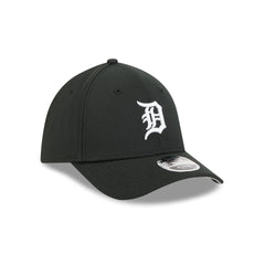 Detroit Tigers Black and White 39THIRTY M-Crown Stretch Fit Hat