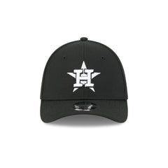 Houston Astros Black and White 39THIRTY M-Crown Stretch Fit Hat