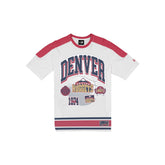Denver Nuggets Sport Classics Vintage White T-Shirt