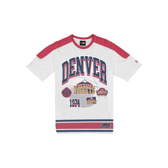 Denver Nuggets Sport Classics Vintage White T-Shirt