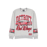 Detroit Red Wings Sport Classics Vintage Gray Crewneck