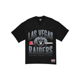 Las Vegas Raiders Throwback Black Boxy T-Shirt
