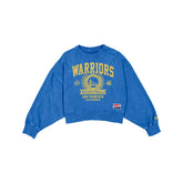 Golden State Warriors Throwback Women's Boxy Crewneck