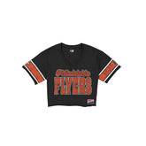 Philadelphia Flyers Throwback Women's Cropped T-Shirt