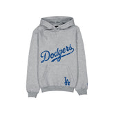 Los Angeles Dodgers Game Day Heather Gray Hoodie