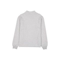Houston Astros Logo Essentials Heather Gray Quarter Zip