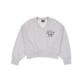 Los Angeles Kings Glam Game Women's Oversized Glittery Crewneck