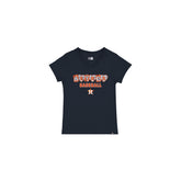 Houston Astros Sequin Hearts Girls T-Shirt