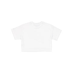 Ohio State Buckeyes Summer Women's White Cropped Jersey T-Shirt