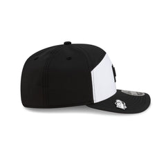 Milwaukee Brewers 2026 Clubhouse Black & White Split Panel 9SEVENTY Stretch-Snap Hat