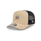 Detroit Tigers Beaded Canvas 9FIFTY A-Frame Trucker Hat