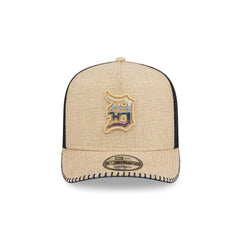 Detroit Tigers Beaded Canvas 9FIFTY A-Frame Trucker Hat