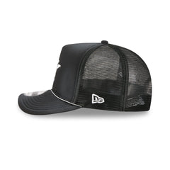 Houston Astros Washed Black 9FIFTY A-Frame Trucker Hat